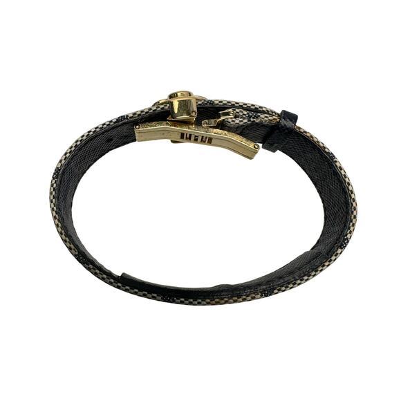 Louis Vuitton Good Luck (or) Wish Bracelet - Mini lin Monogram Canvas - Picture 7 of 13